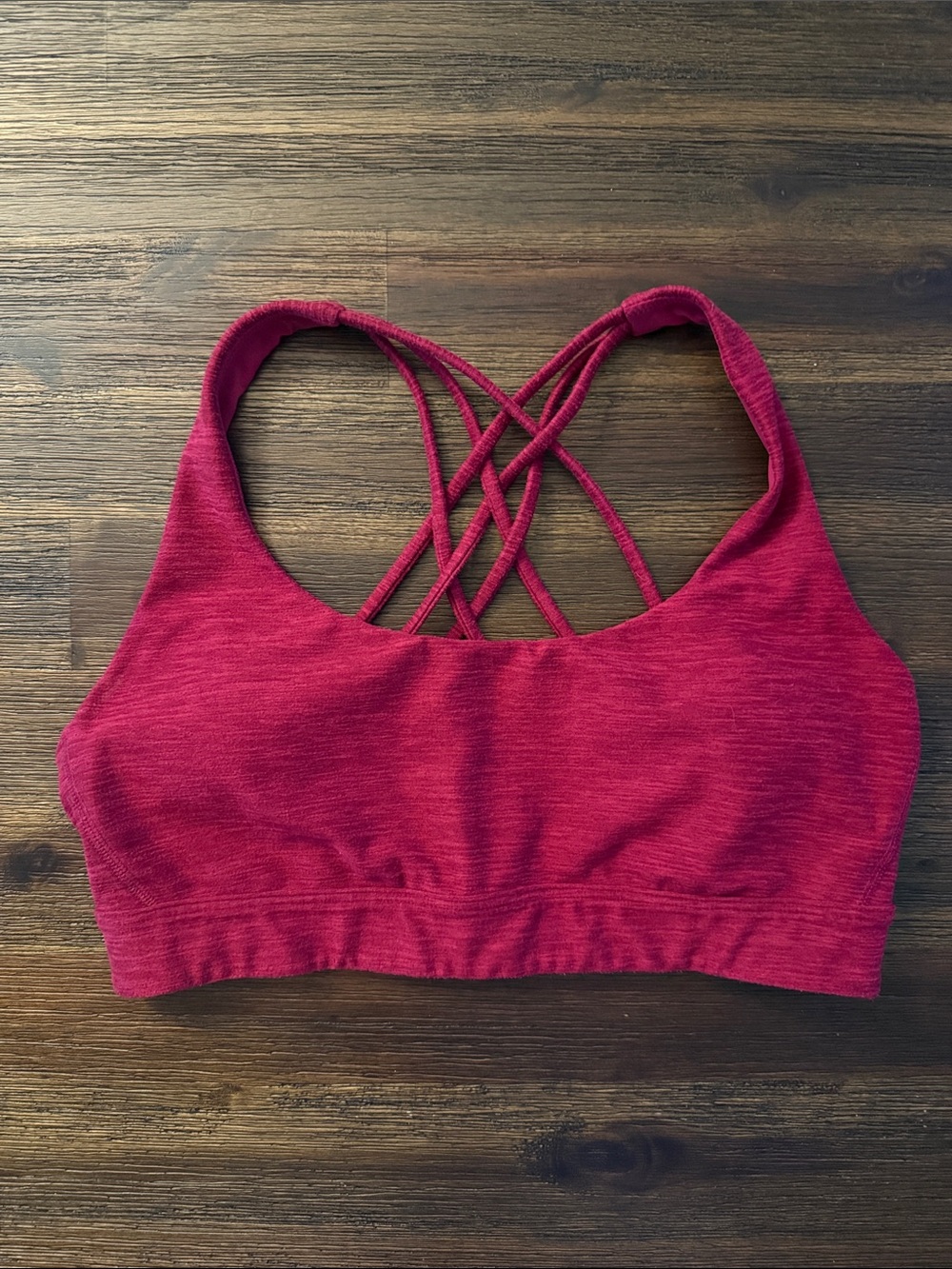 Victoria’s Secret Incredible Essential Red Strappy Back Sports Bra Medium